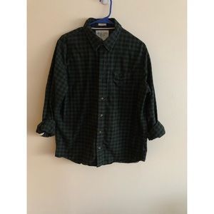 Comfy green flannel from Abercrombie and Fitch